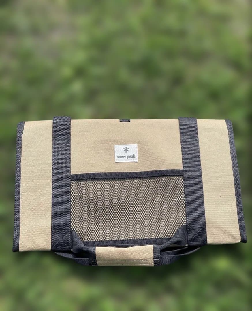 スノーピーク薪コンテナ　UG-570-CF スノーピークのキャンプフィールド限定