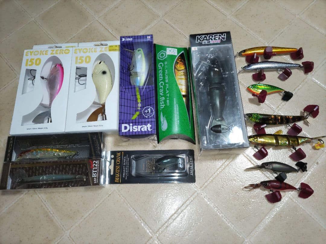 マ*ス様 バス釣り引退セット 3