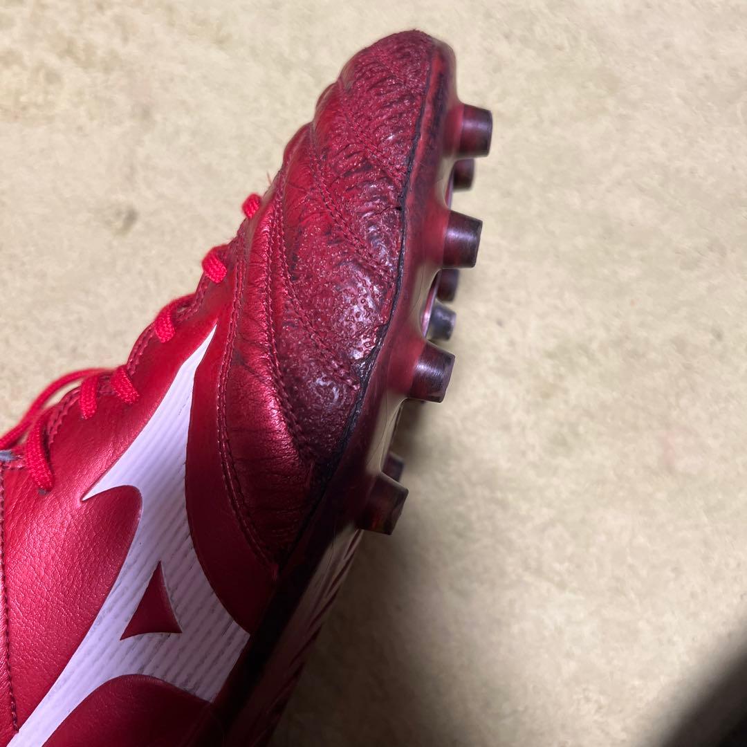 ミズノ　モナルシーダネオ2ジャパン　27cm レッド　サッカースパイク