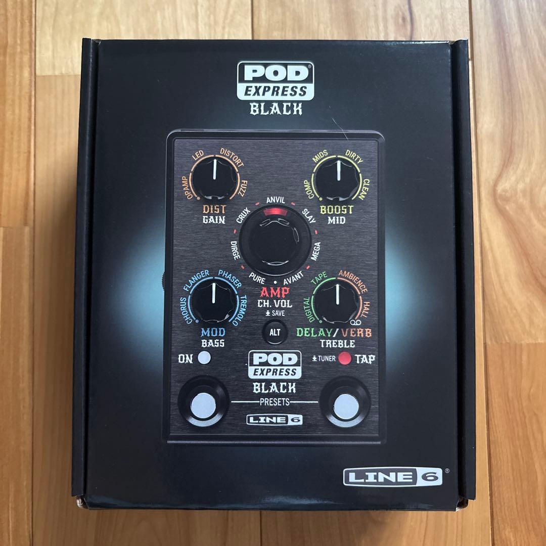 LINE 6 POD Express Black ギターエフェクター