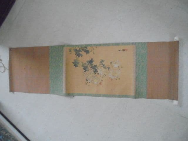 AKa7048　良寛　肉筆　掛軸