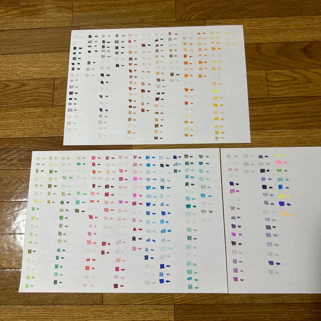 コピックスケッチ全色+コピッククレア全色+ミリペン