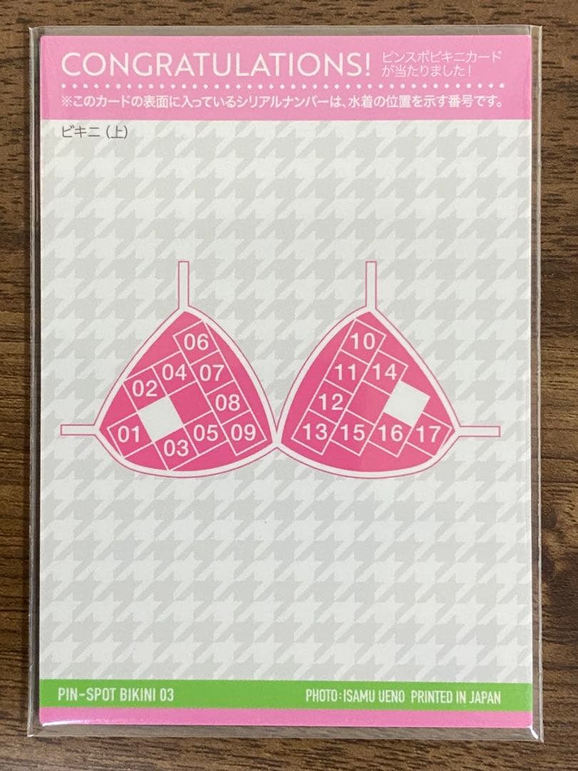 東雲うみ トレカ ピンスポビキニカード 03 9/17