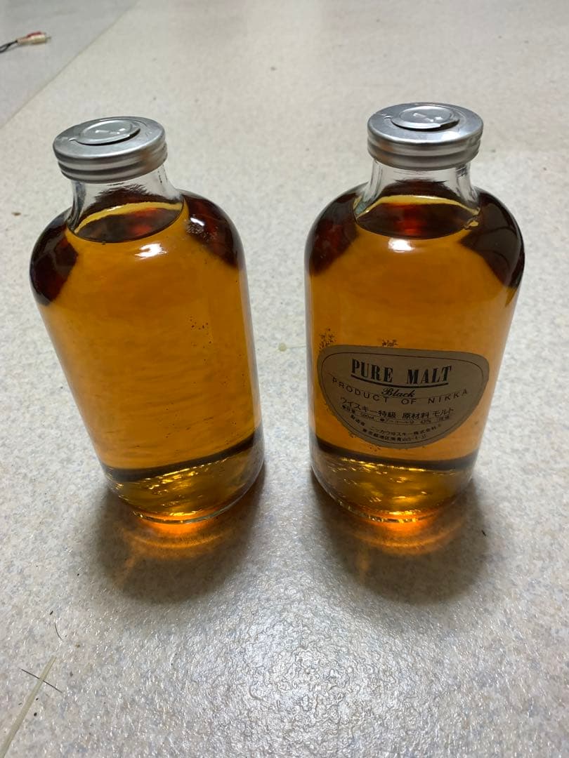 NIKKA ピュアモルトウイスキー 2本！ 余市蒸留所限定　送料込み！