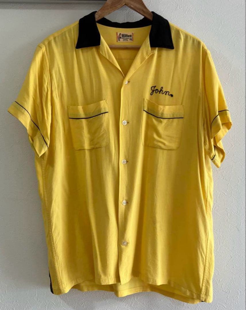 60sヒルトン(HILTON)ボーリングシャツ