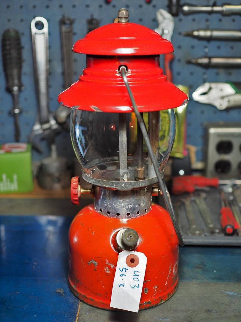 特価1956年3月製 コールマン 200A ランタン （イエローボーダー）u03