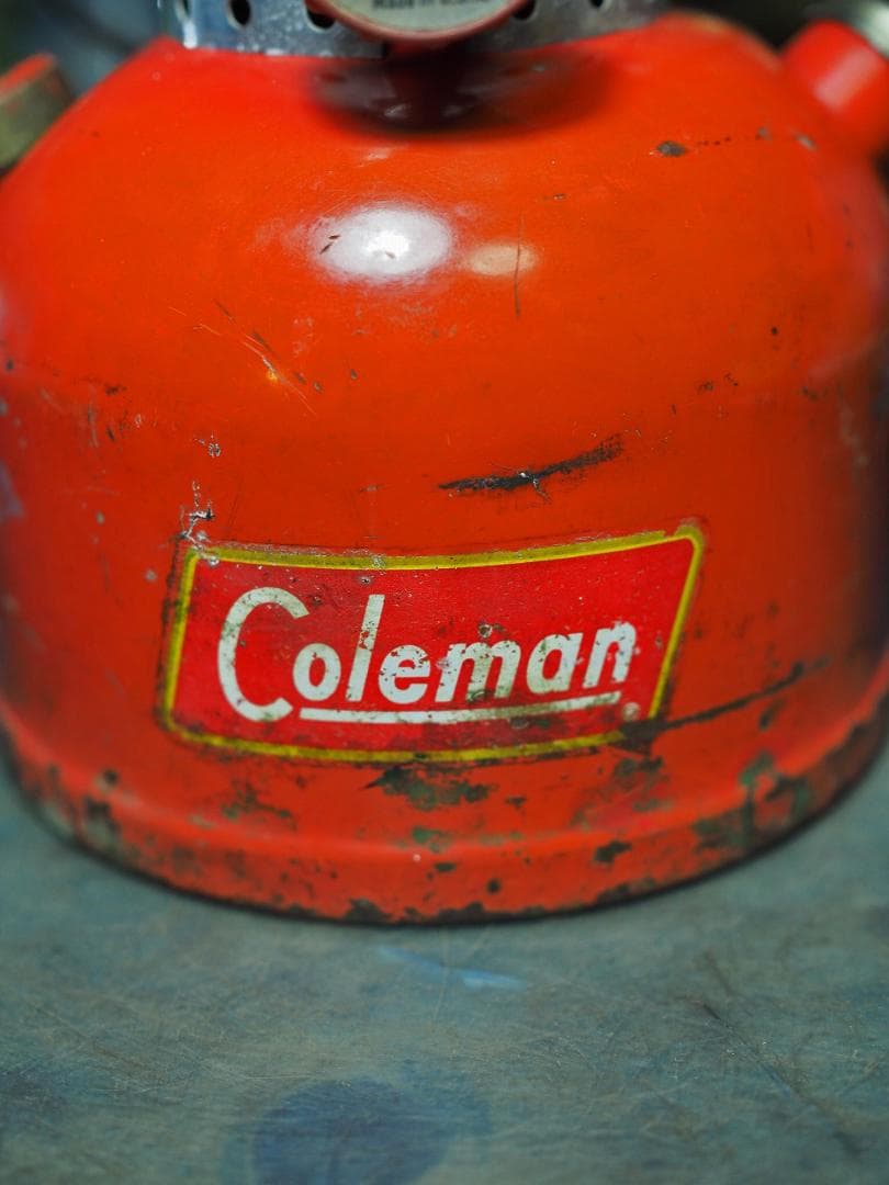 特価1956年3月製 コールマン 200A ランタン （イエローボーダー）u03