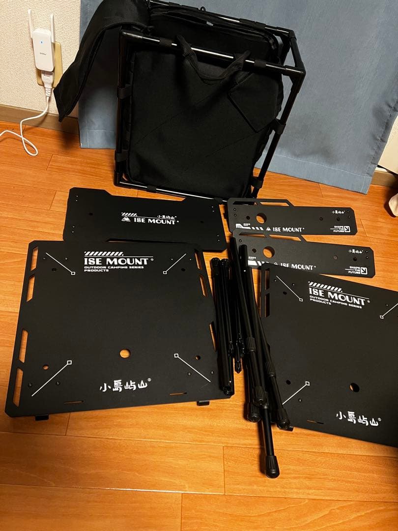 本日限定価格 コンテナボックス ブラックキャンパー ソロキャンパーに キャンプ