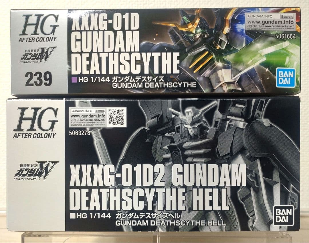【2種セット】HG ガンダムデスサイズ / ガンダムデスサイズヘル