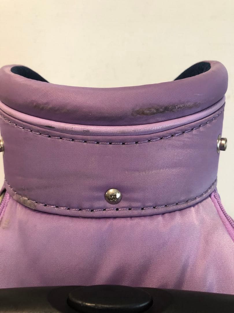 【送料込み】希少モデル　マンシング　キャスター付きキャディバッグ　レディース