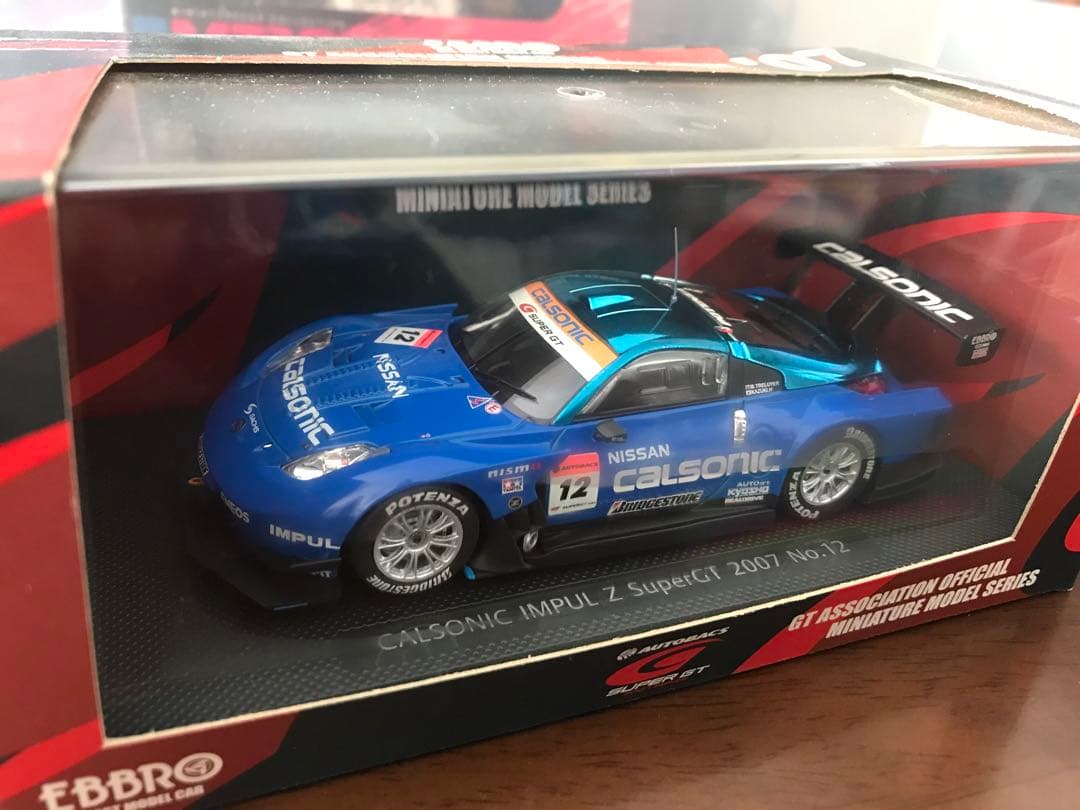 エブロ　 1/43 CALSONIC IMPUL Z  2004〜2007 4台