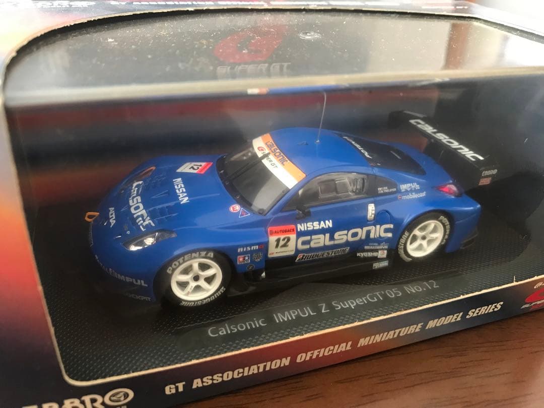 エブロ　 1/43 CALSONIC IMPUL Z  2004〜2007 4台