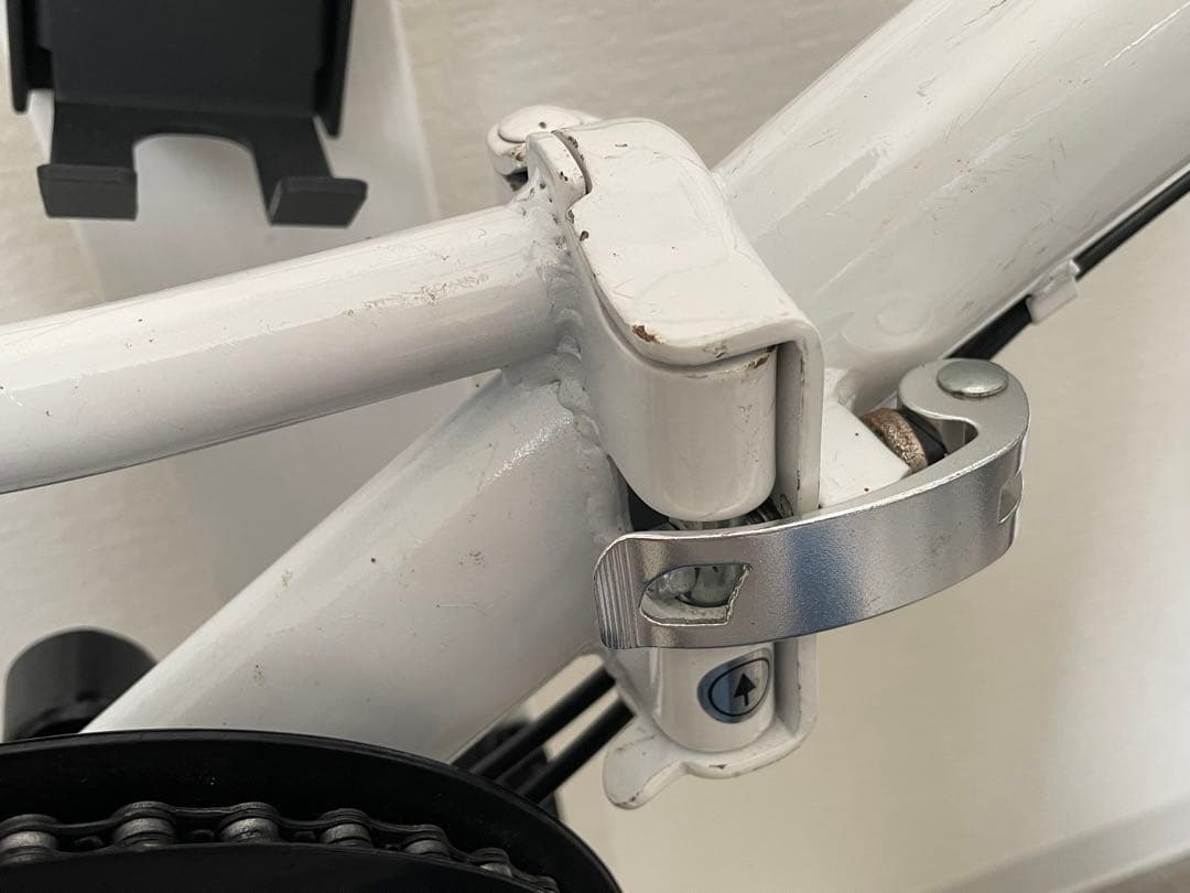 送料込み! 折りたたみ自転車　16インチ　6段ギア 【スケボー搭載可能】DIY