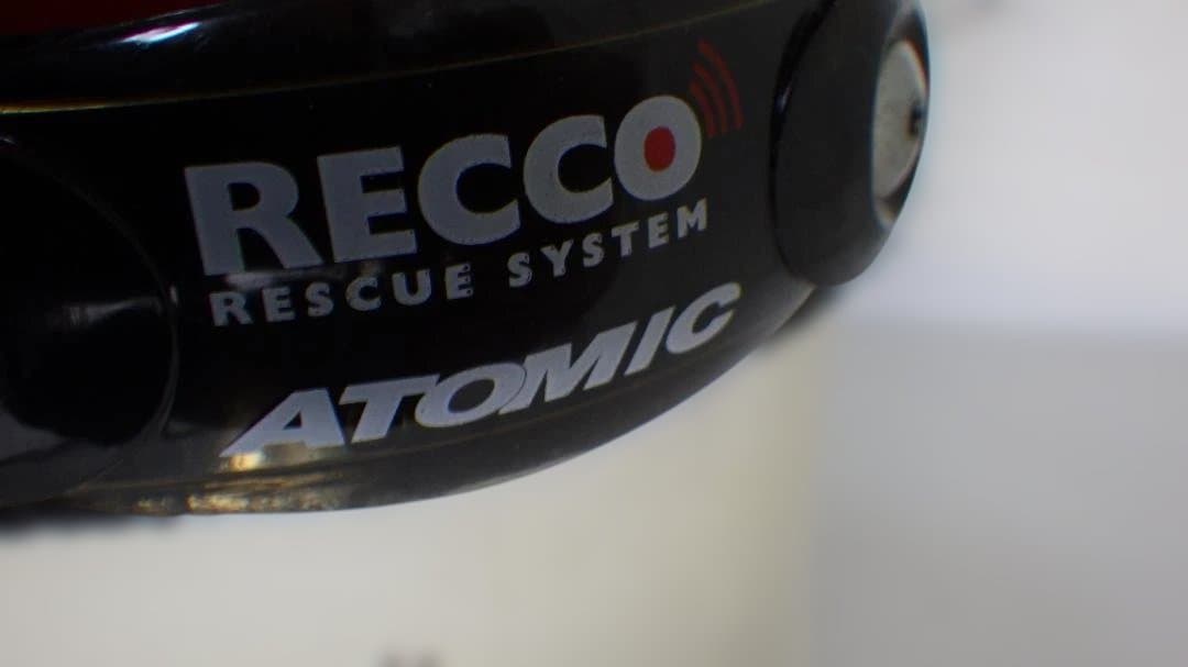 961/Atomic アトミック　レコ　スキー ブーツ 赤/白RECCO24ｃｍ