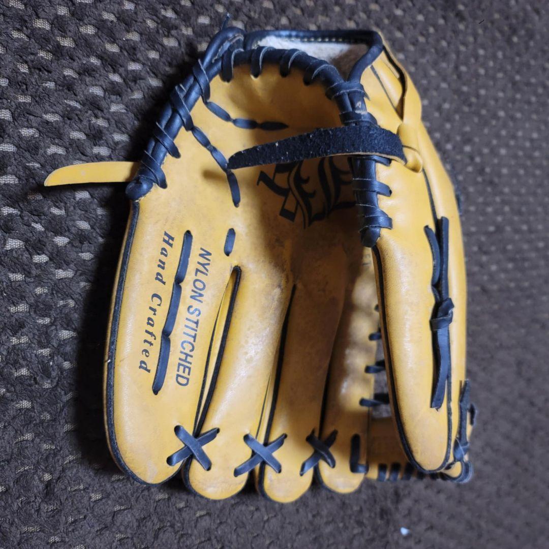 野球用グローブセット 赤・黄・茶 (3セット)