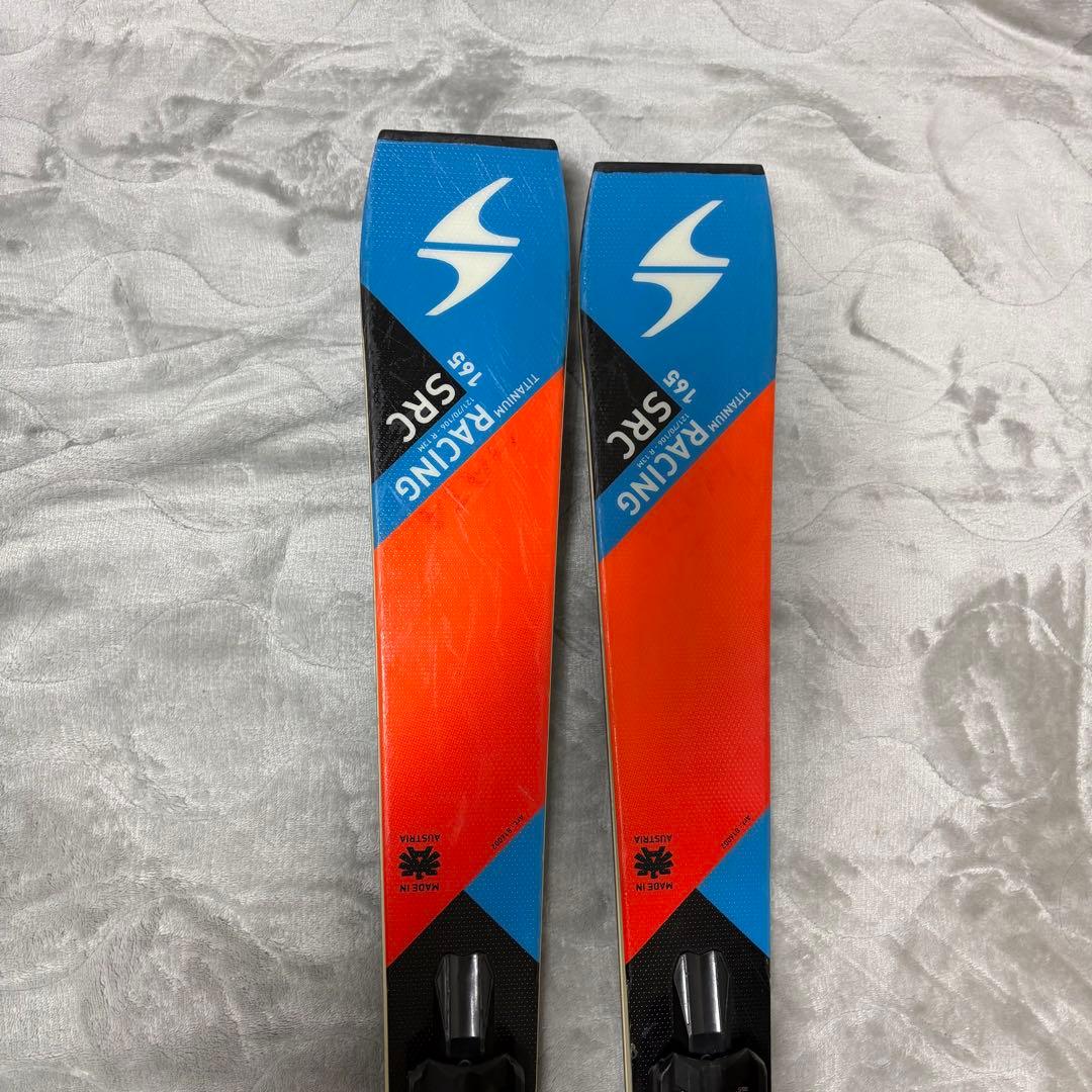 BLIZZARD RACING スキー 板 オレンジ/青 165