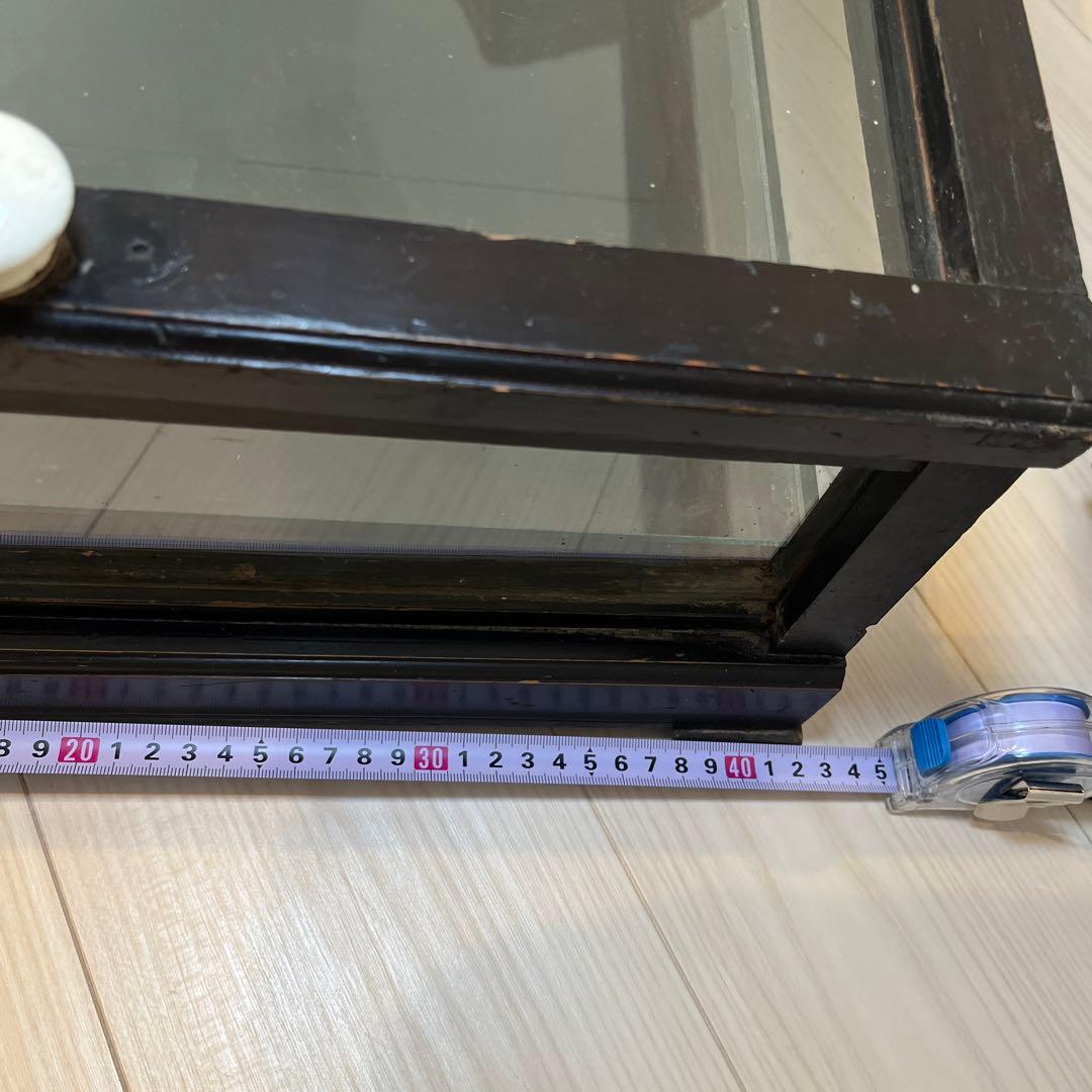 ショーケース　店舗什器　昭和レトロ　ヴィンテージ　アンティーク風