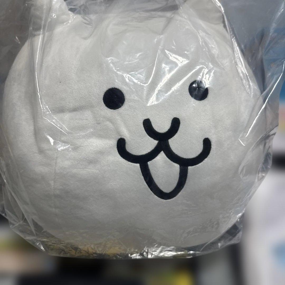 一番くじ　にゃんこ大戦争　覚醒のネコムート　フィギュア　ネコビッグぬいぐるみ