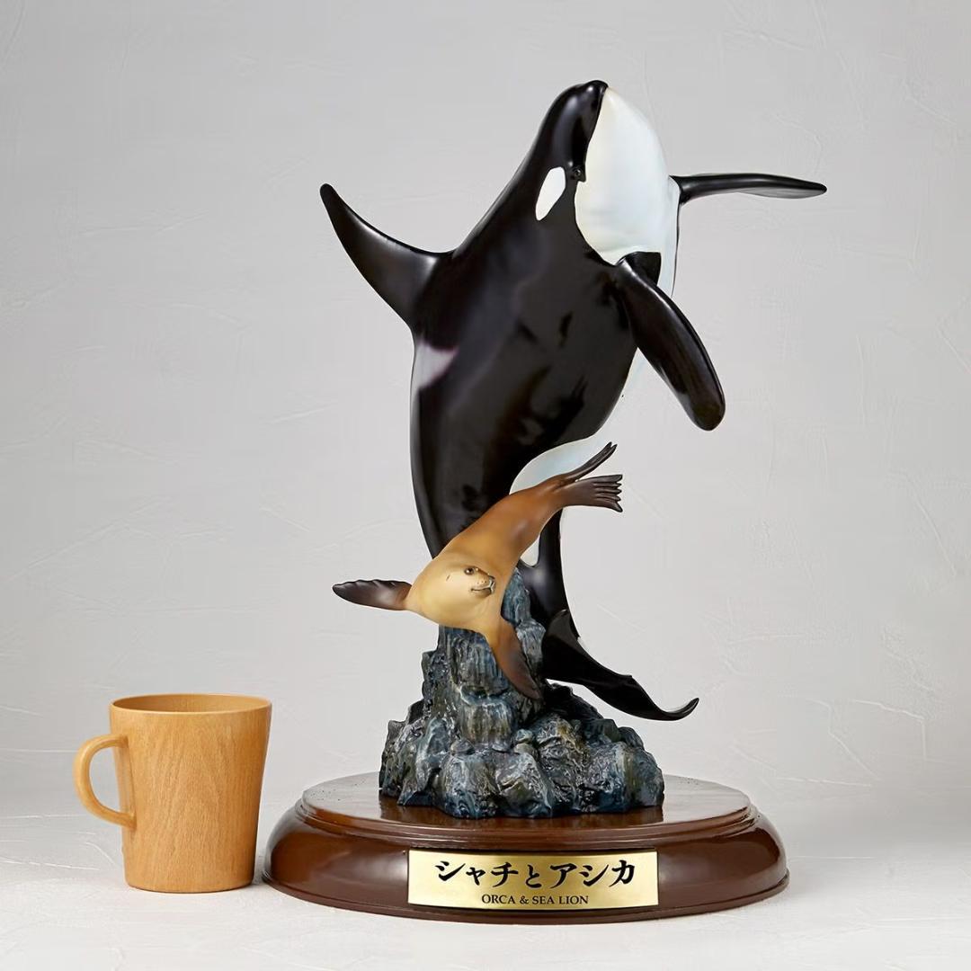 海洋堂 NATURETALES シャチとアシカ 松村しのぶ ネイチャーテイルズ