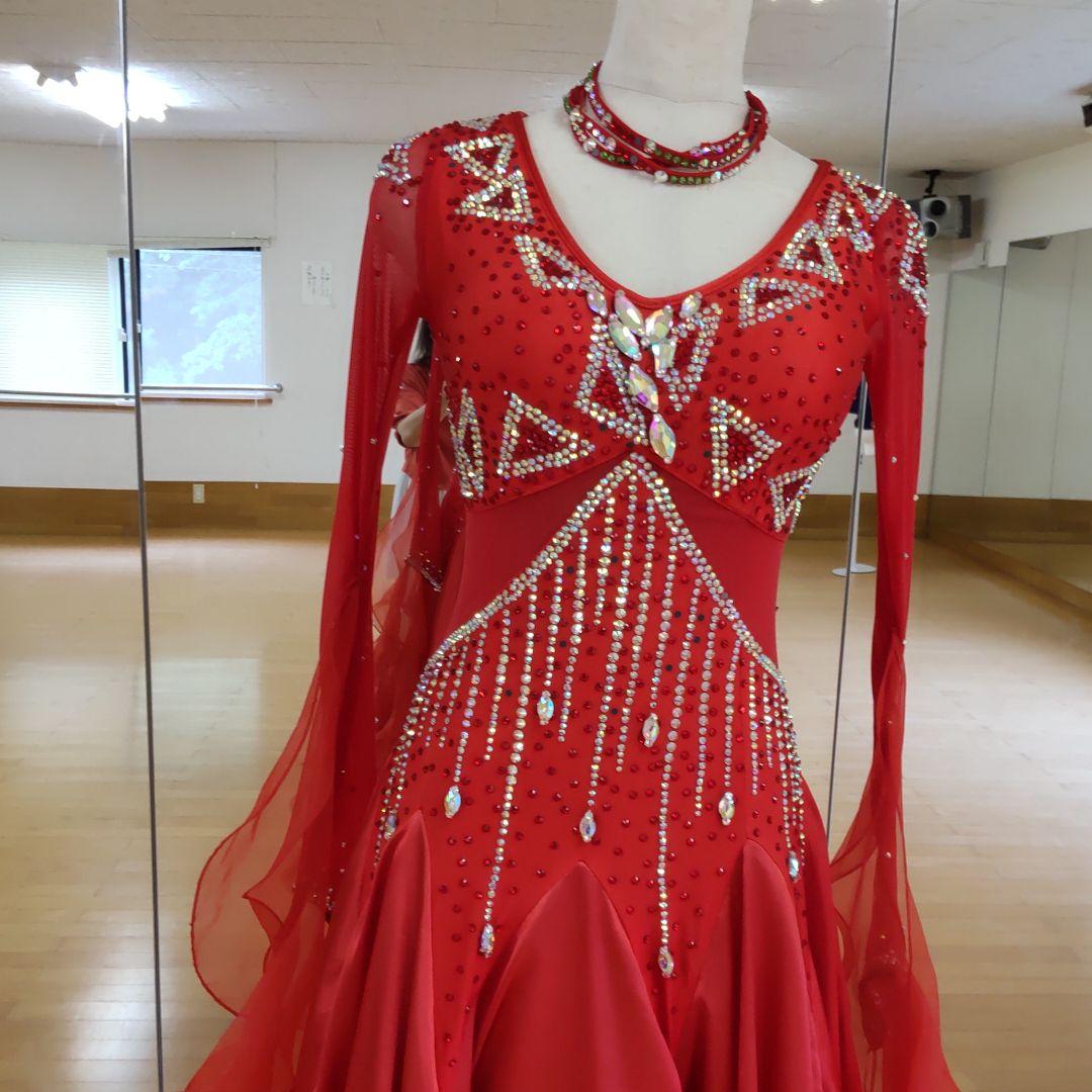 社交ダンススタンダードドレス(東京ワールド)