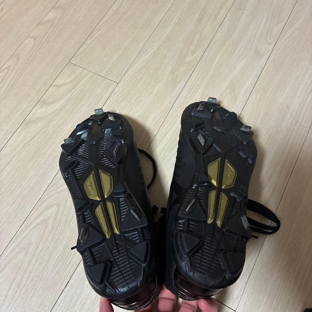 ミズノプロ　スパイク　27cm ブラック　美品