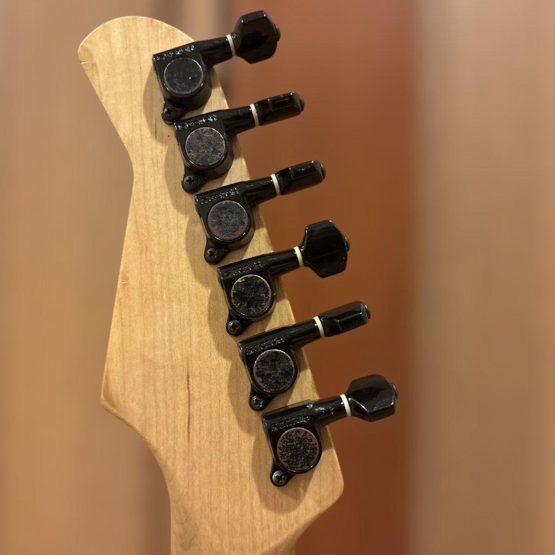 FERNANDES FR-65 ストラト GOTOHペグ アーム付 新品弦張替済