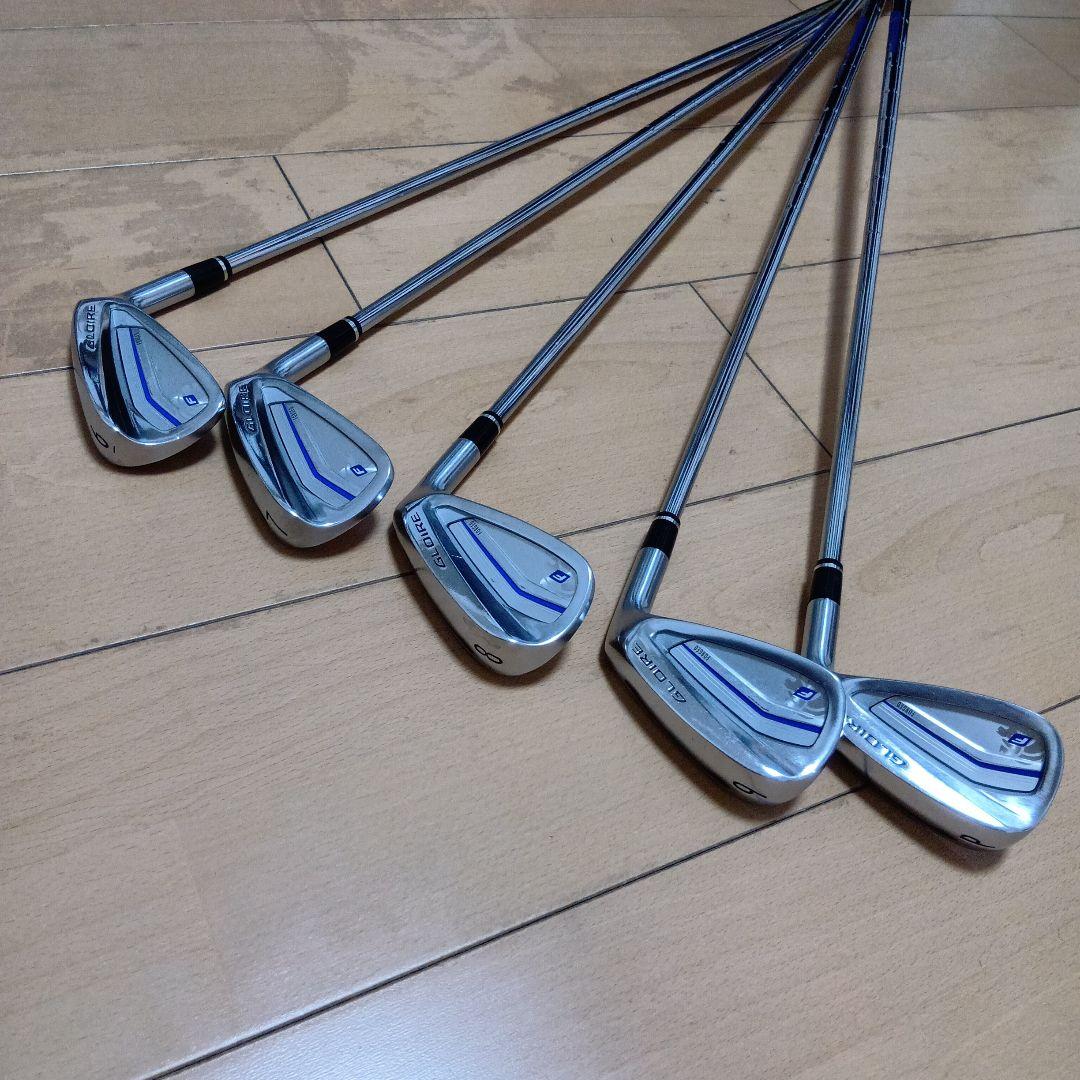 グローレF2アイアンセットZelos 7 Rシャフト