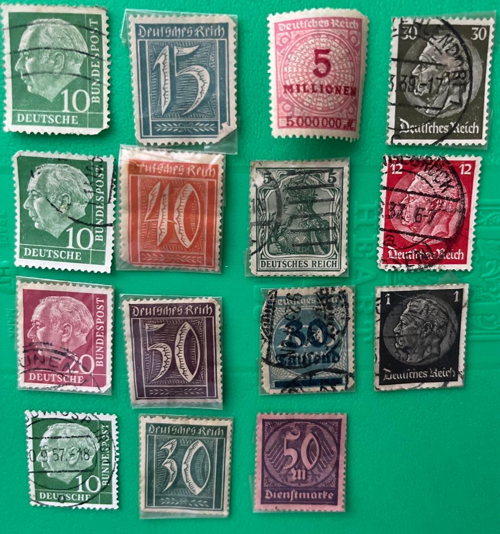 ドイツ連邦 使用済み切手セット