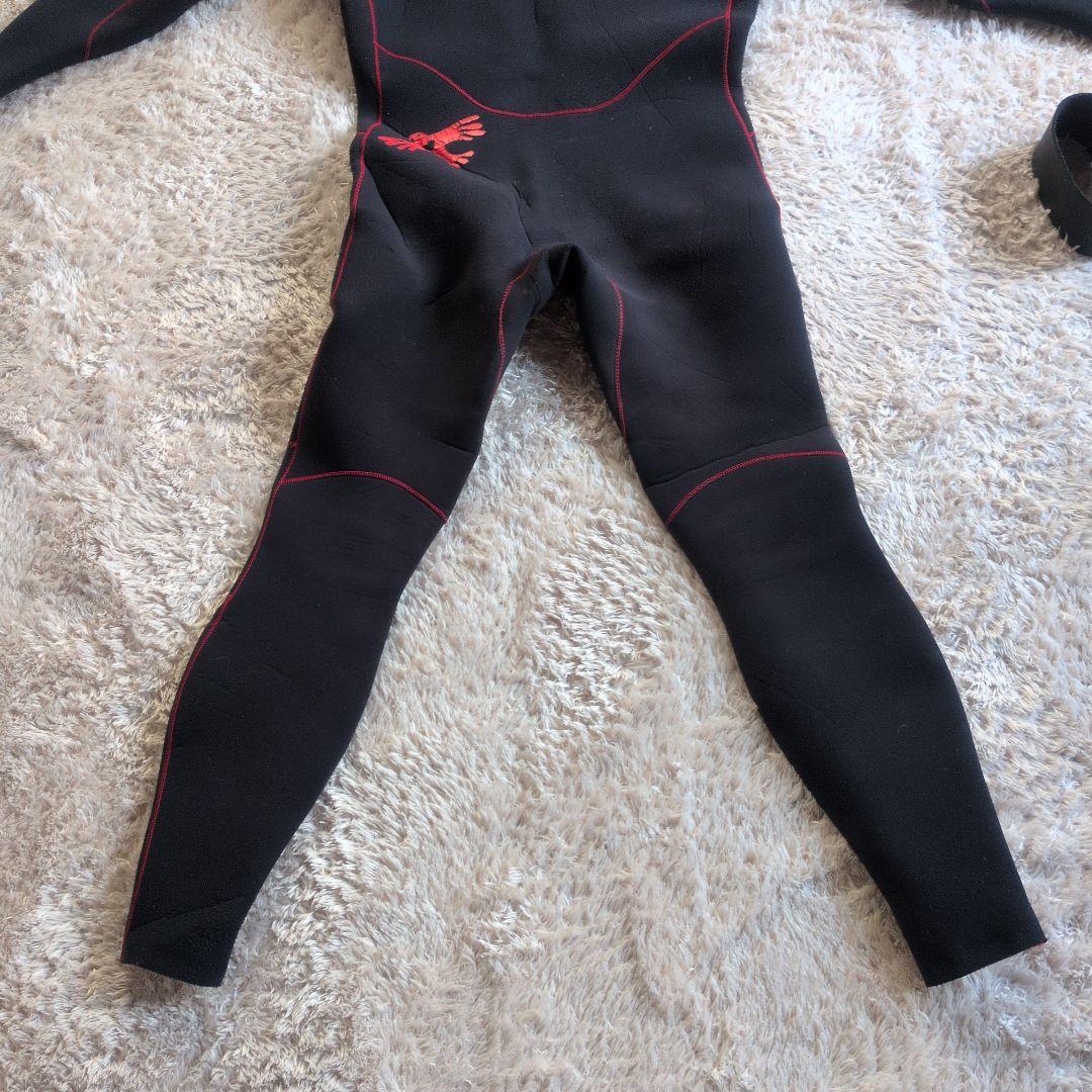 4mm ジャージ フルスーツ ナキサーフ　ネックエントリー