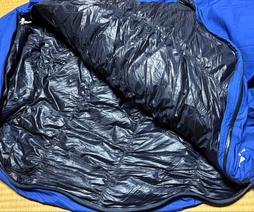 モンベル シームレスダウンハガー WR900 #5 ロング 寝袋 シュラフ