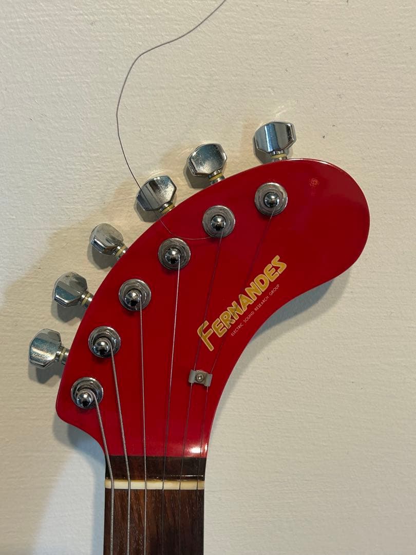 H*a様 FERNANDES エレキギター レッド