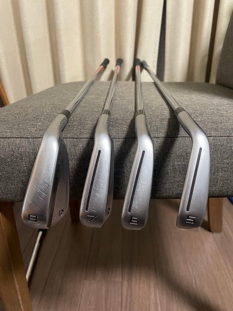 テーラーメイド　P790 （2021）アイアンセット　5〜A モーダス105R