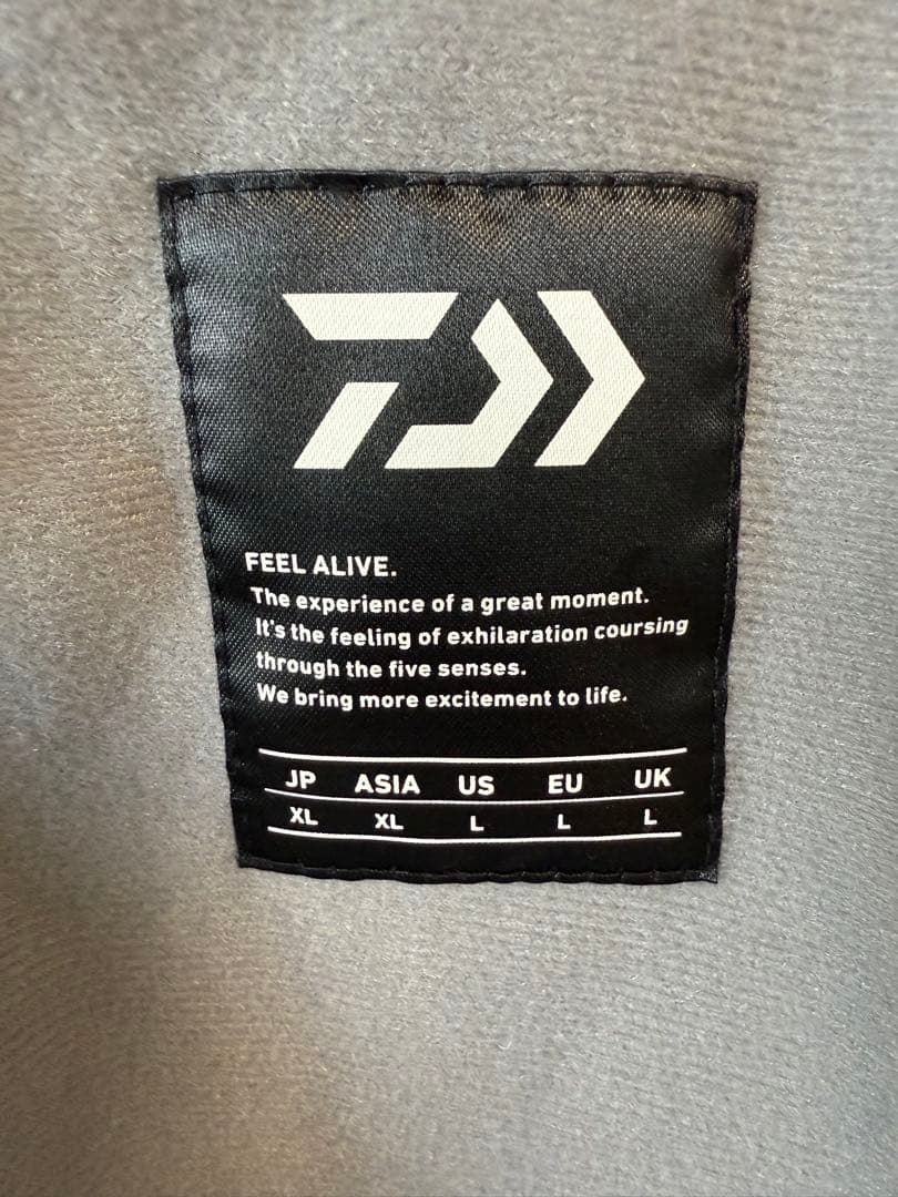 ダイワ　冬用フィッシングウェア上下　XL