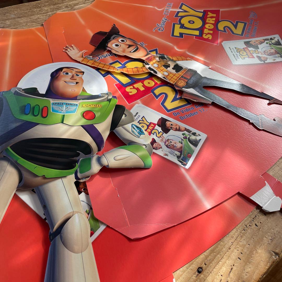 ☆激レア☆トイストーリー２ 販促品 ストアディスプレイ ウッディ＆バズ 入手困難