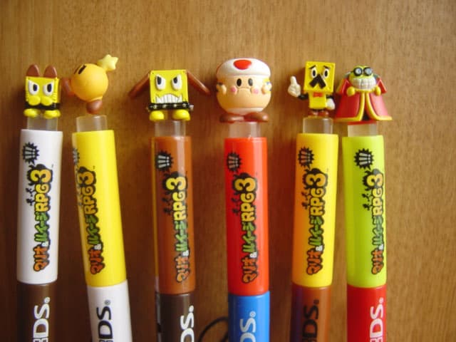 ♯Fuv16Az任天堂DSキャラタッチペンマリオ&ルイージRPG3!!!全6種