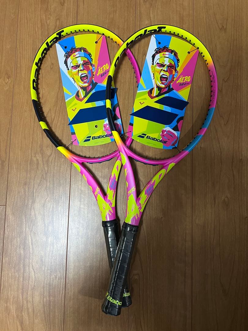 Babolat 【2本】ピュアアエロ ラファ オリジンG2 101511