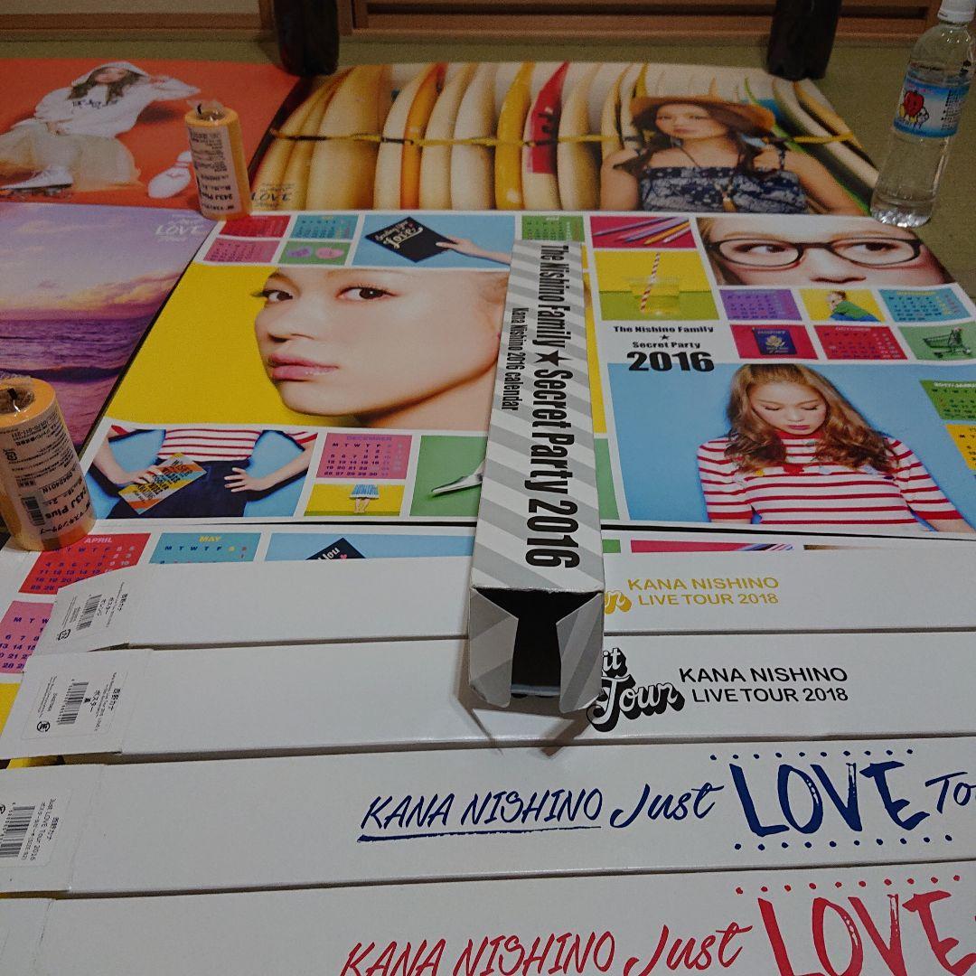 西野カナ　ポスター　6枚セット(専用ケース付き)　B2サイズ