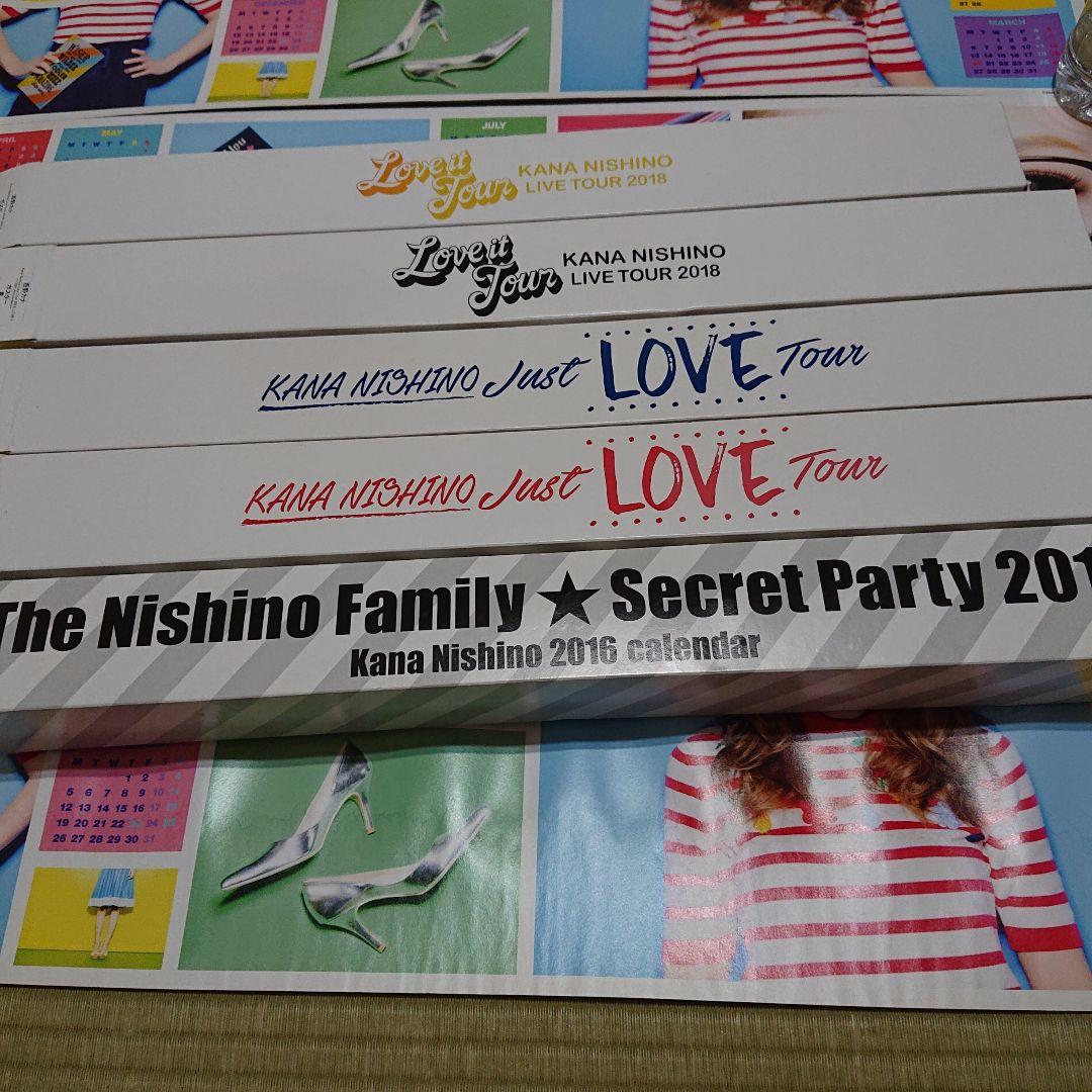 西野カナ　ポスター　6枚セット(専用ケース付き)　B2サイズ