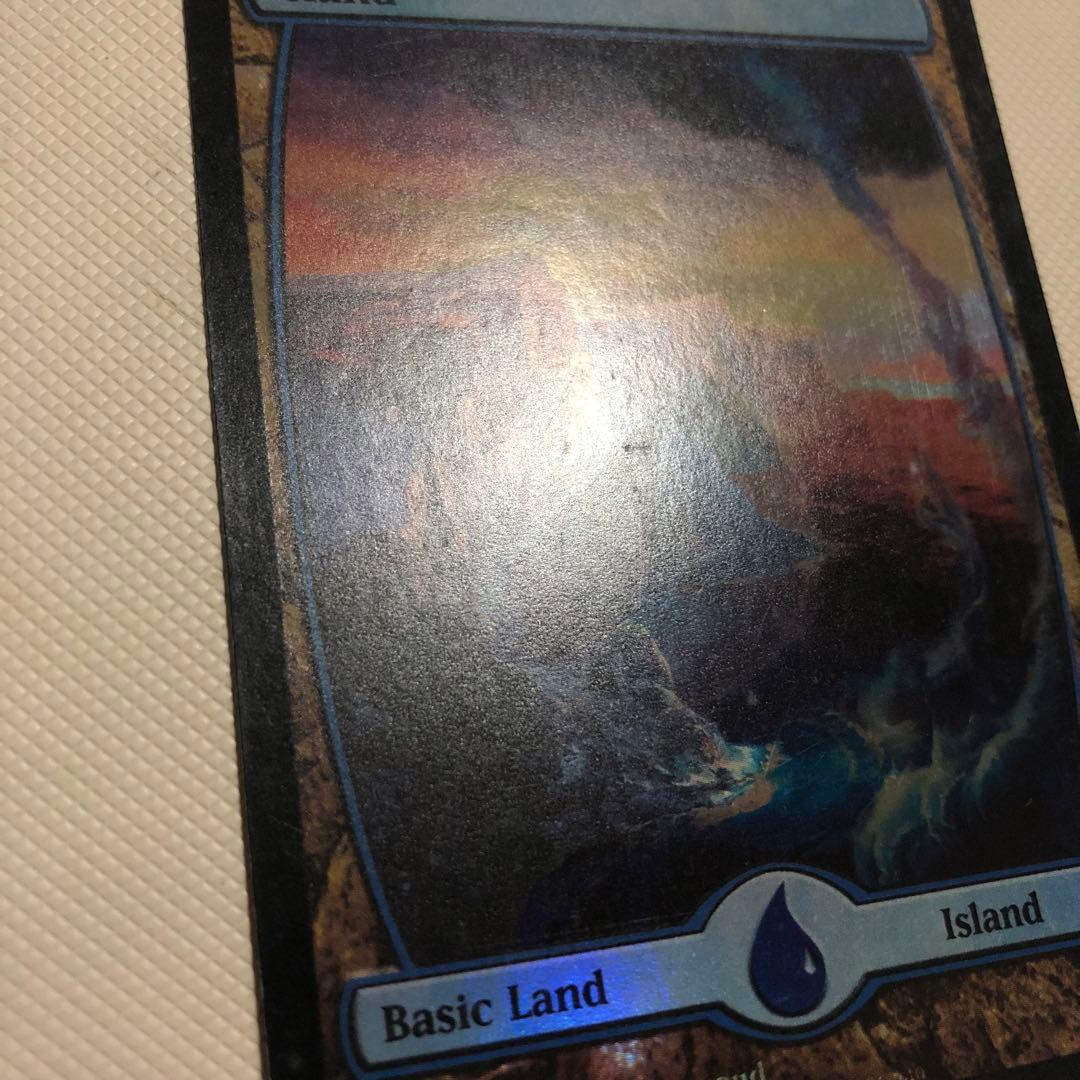 mtg ZEN 島 foil ゼンディカー 4枚 フルアート 英語