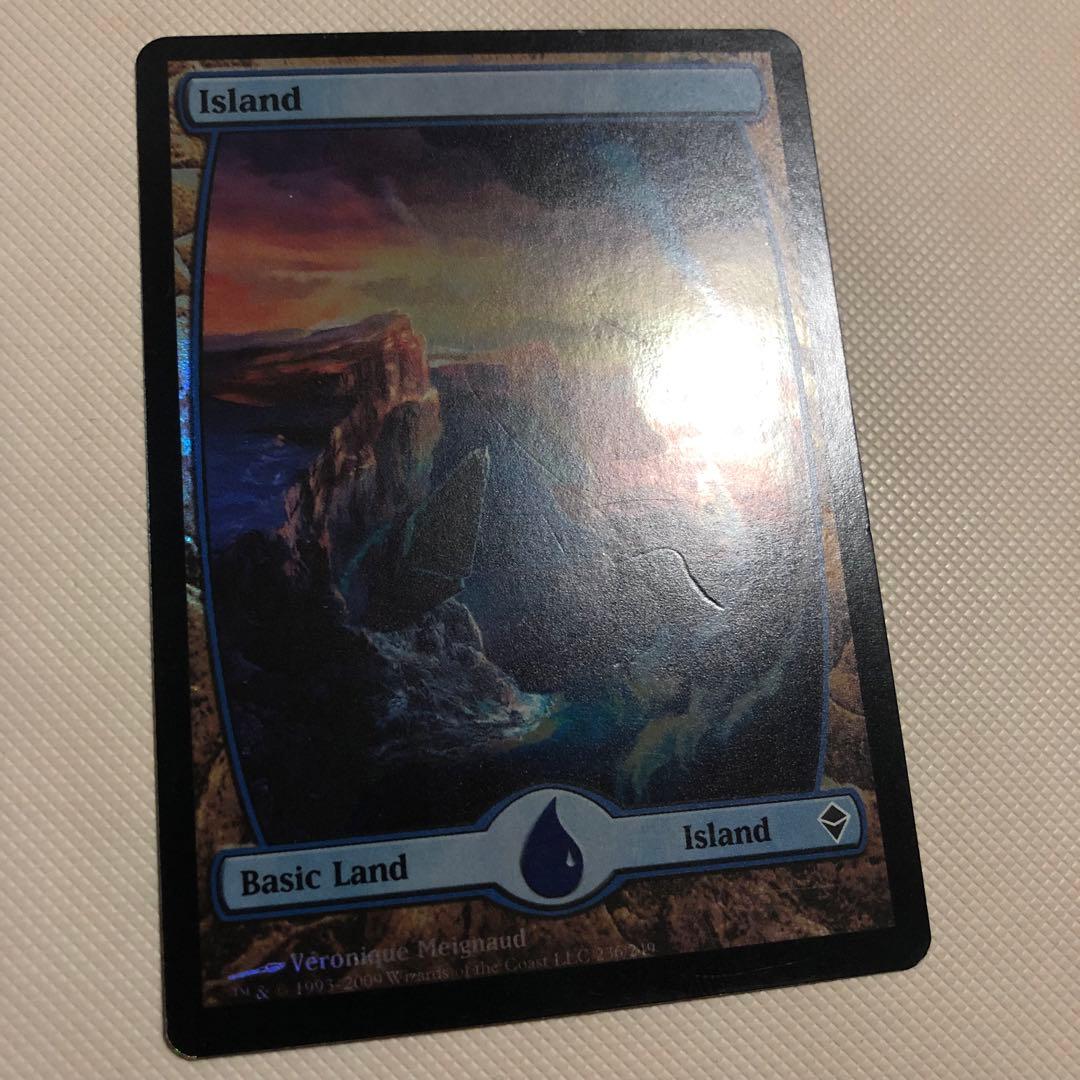 mtg ZEN 島 foil ゼンディカー 4枚 フルアート 英語