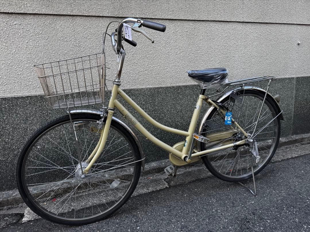 358番　全車両格安販売‼️ 26インチ　オートライト　シティサイクルママチャリ