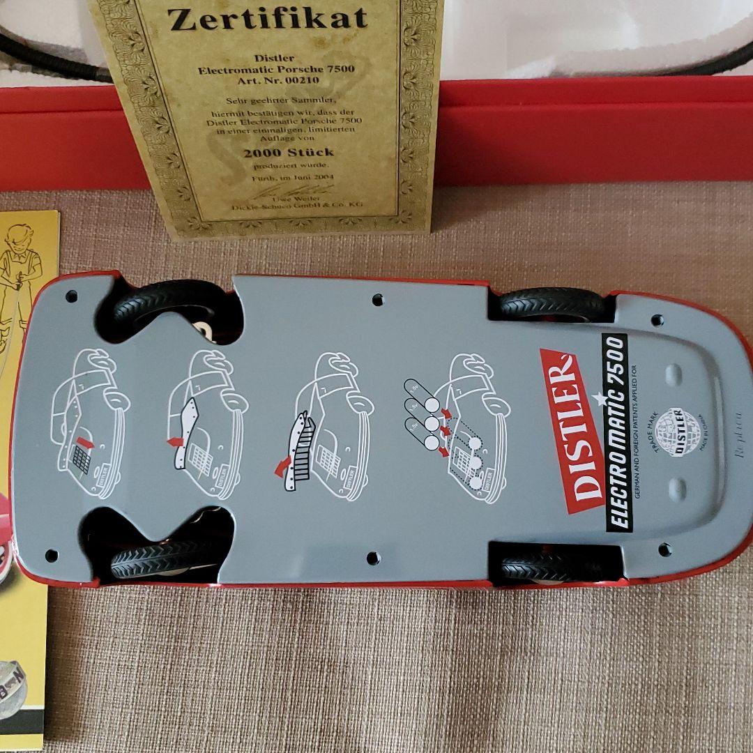 ミニカー Schuco DISTLER PORSCHE ELECTROMATIC 7500