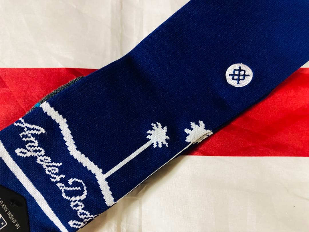 ドジャース　日本未発売　膝迄野球用Stanceソックス　ムーキー　ベッツ