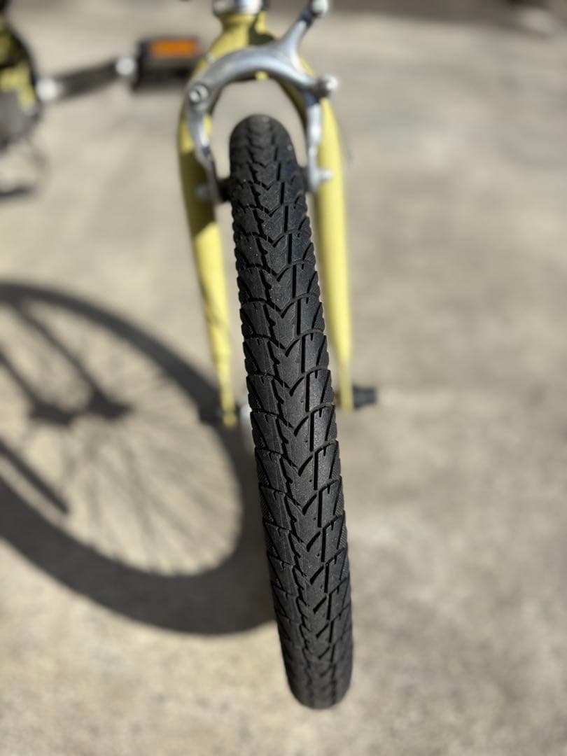 パナソニック オフタイム 電動アシスト自転車 前面バスケット付き、手渡し対応。