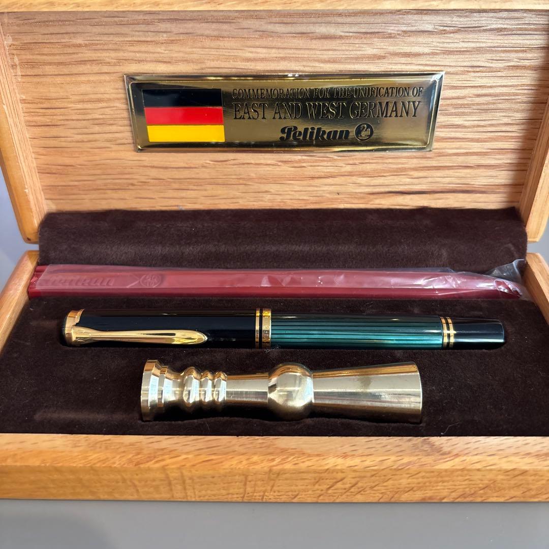 美品★Pelikanペリカン万年筆★ドイツ統一記念★限定品20C-833