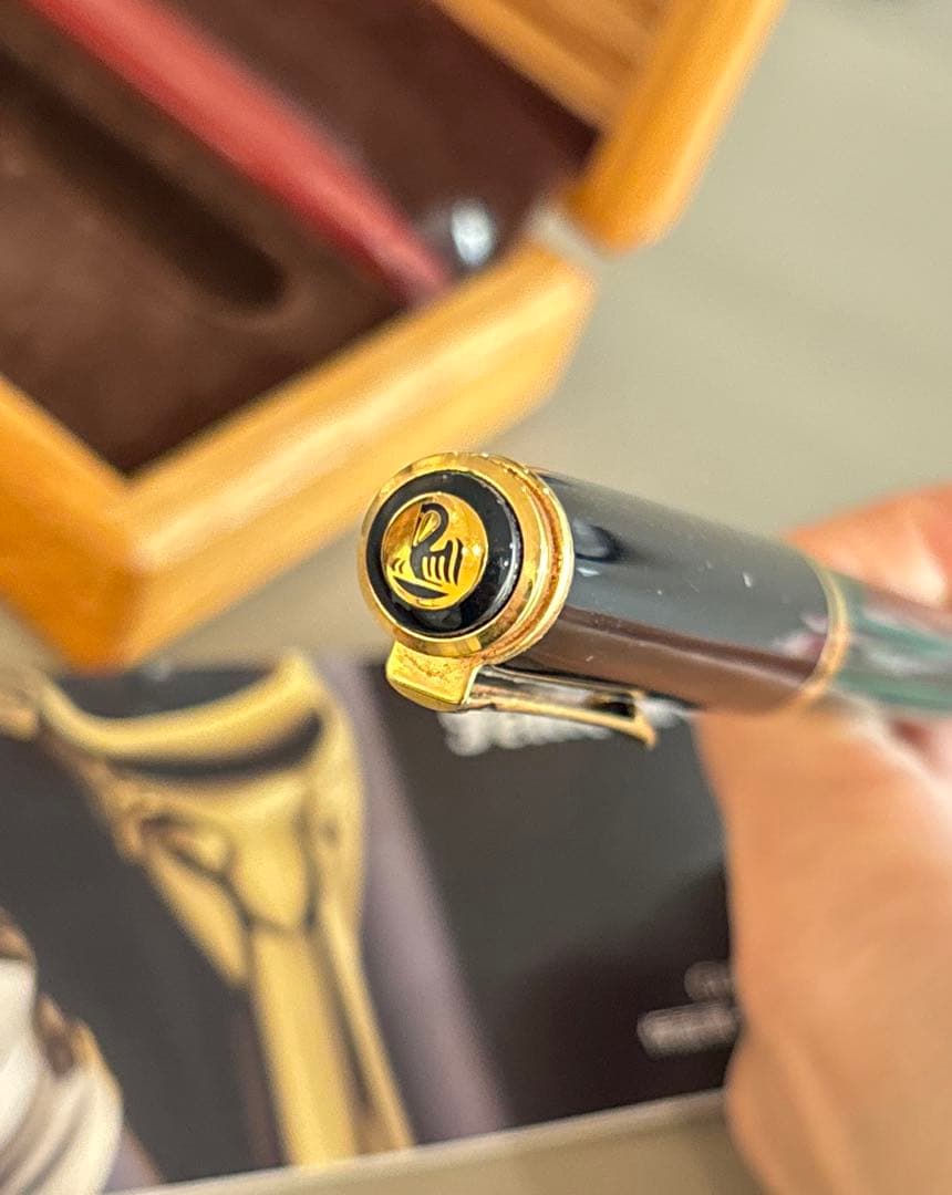 美品★Pelikanペリカン万年筆★ドイツ統一記念★限定品20C-833