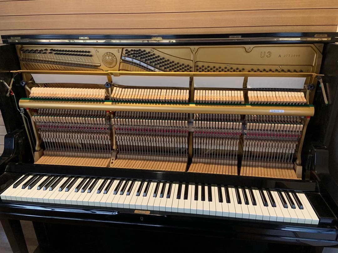 ヤマハ U3A アップライトピアノ 昭和58年 ワンオーナー 状態良好