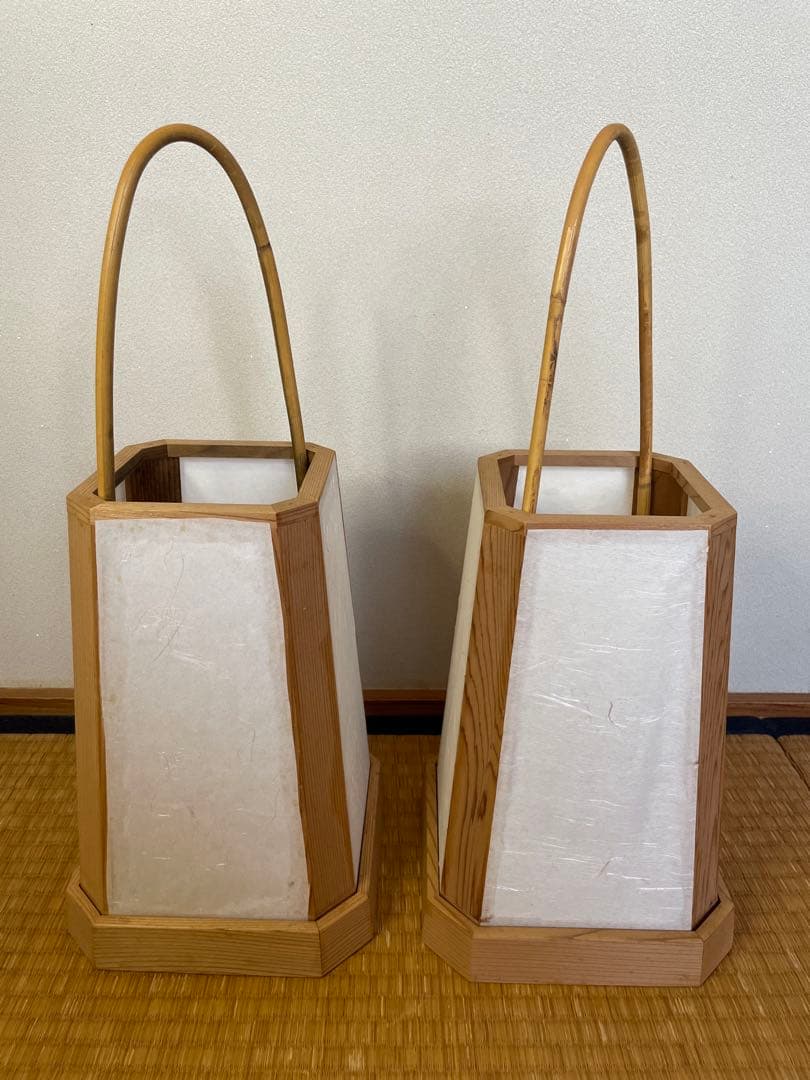 茶事道具 露地行灯 露地行燈 夜咄 茶事 足元行燈　あんどん 足元行灯