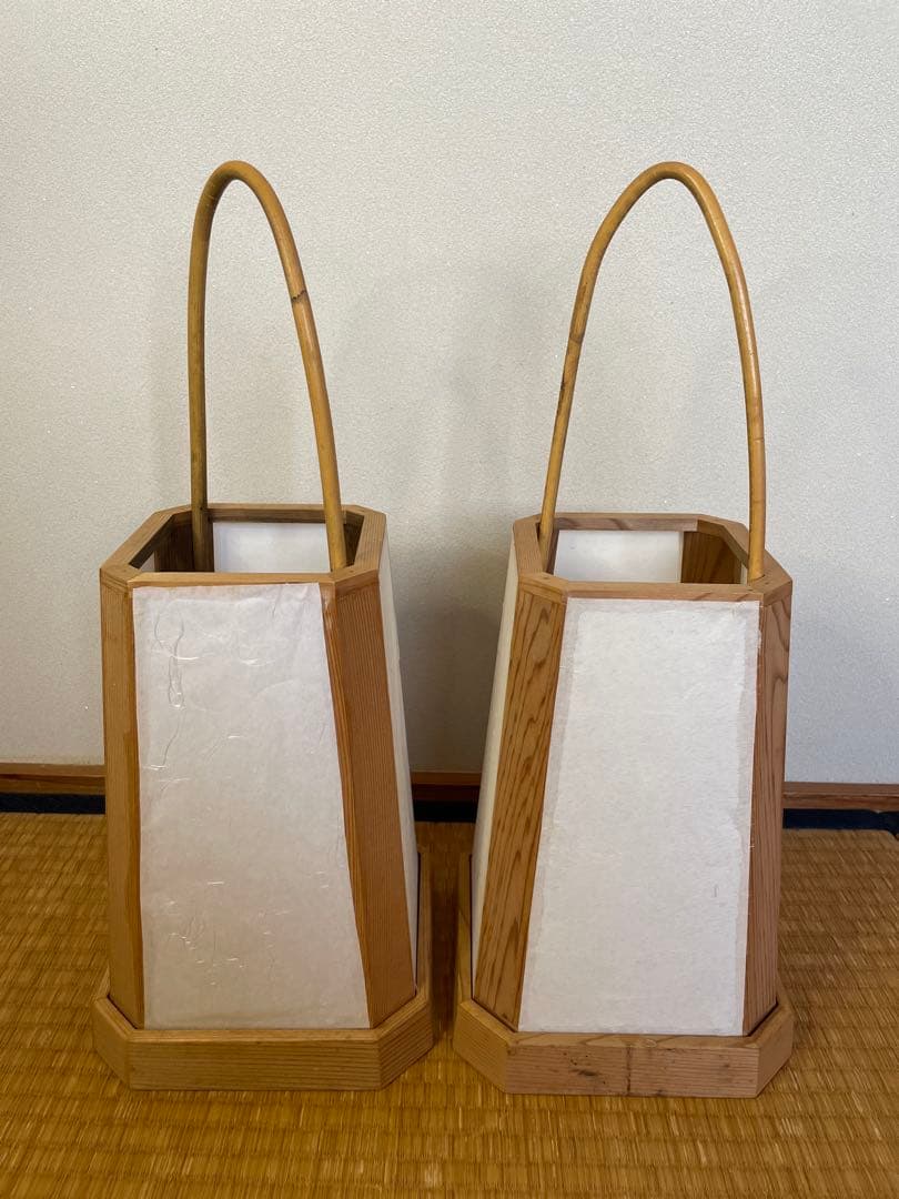 茶事道具 露地行灯 露地行燈 夜咄 茶事 足元行燈　あんどん 足元行灯