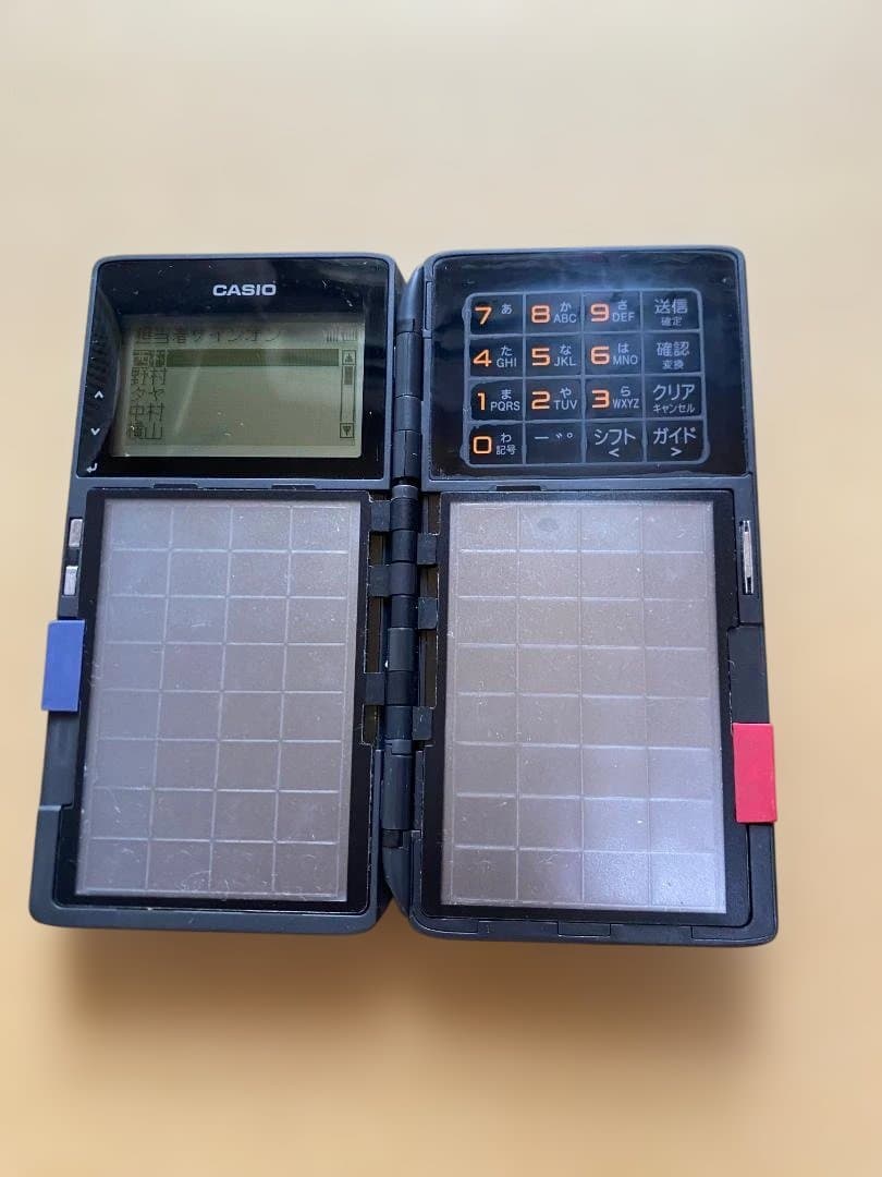 美品　 カシオ　オーダーリングハンディターミナルQF-R10